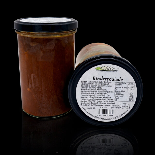 Rinderroulade im Glas 380g