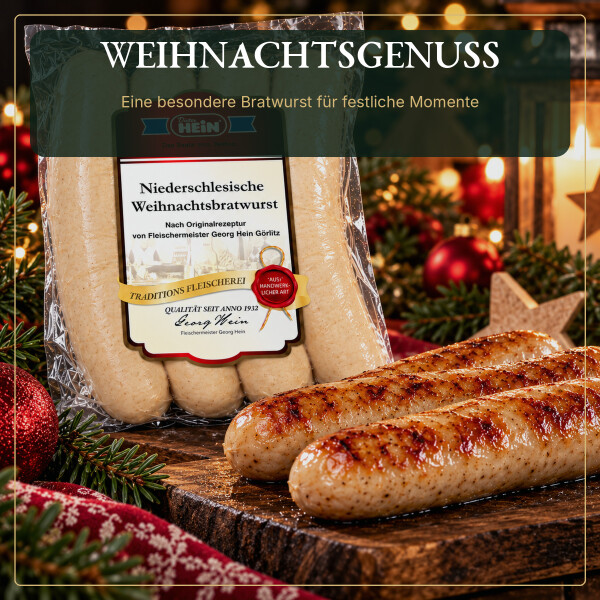 Weihnachtsbratwurst „Niederschlesische Art“