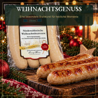 Weihnachtsbratwurst &bdquo;Niederschlesische Art&ldquo;