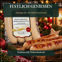 Weihnachtsbratwurst &bdquo;Niederschlesische Art&ldquo;