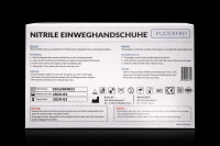 Nitril Einweghandschuhe – puderfrei BLAU