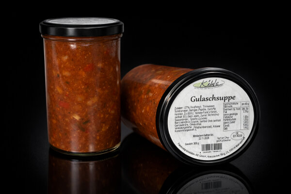 Gulaschsuppe im Glas 380g